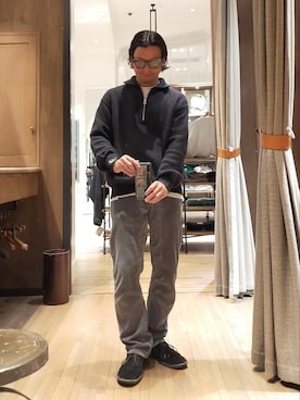 「MEIAS」｜D.nakamuraさん（メンズ・170cm）の秋コーディネート