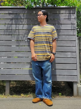 「ペインターデニム」｜D.nakamuraさん（メンズ・170cm）の夏コーディネート