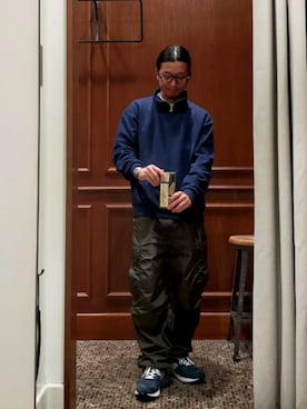 「990v3」｜D.nakamuraさん（メンズ・167cm）の冬コーディネート