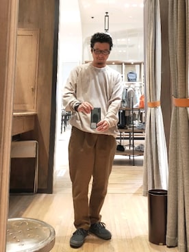 D.nakamuraさん（メンズ・170cm）の秋コーディネート