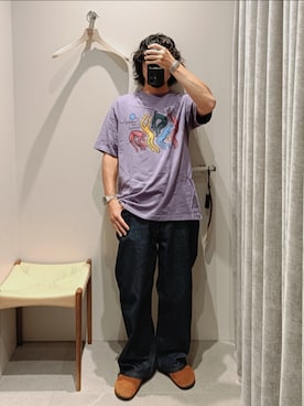 「A.P.C.（アーペーセー）のアイテム」を使った、D.nakamuraさん（メンズ・167cm）の夏コーディネート