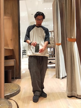 D.nakamuraさん(メンズ・170cm)の夏コーディネート