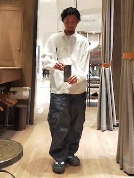 「Hombre Nino（オンブレニーニョ）のアイテム（レッグウェア）」を使った、D.nakamuraさん（メンズ・170cm）の春コーディネート