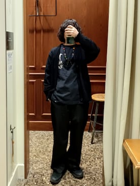 「LOEFF（ロエフ）のアイテム」を使った、D.nakamuraさん（メンズ・167cm）の冬コーディネート