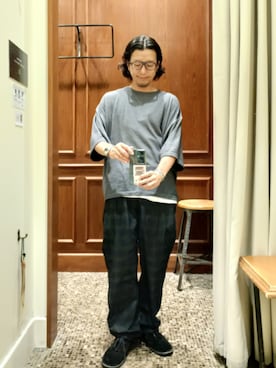 「アイテム（ブーツ）」を使った、D.nakamuraさん（メンズ・167cm）の夏コーディネート