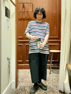 「VANS（バンズ）のアイテム」を使った、D.nakamuraさん（メンズ・167cm）の夏コーディネート