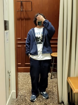 「FAT(エフエイティー)のアイテム(パンツ)」を使った、D.nakamuraさん(メンズ・167cm)の春コーディネート