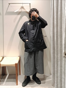 「LOEFF（ロエフ）のアイテム（パンツ）」を使った、D.nakamuraさん（メンズ・167cm）の秋コーディネート