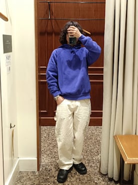 「アイテム（パンツ）」を使った、D.nakamuraさん（メンズ・167cm）の冬コーディネート