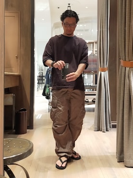 「EL NIDO FLIPS（エルニドフリップス）のアイテム」を使った、D.nakamuraさん（メンズ・170cm）の夏コーディネート