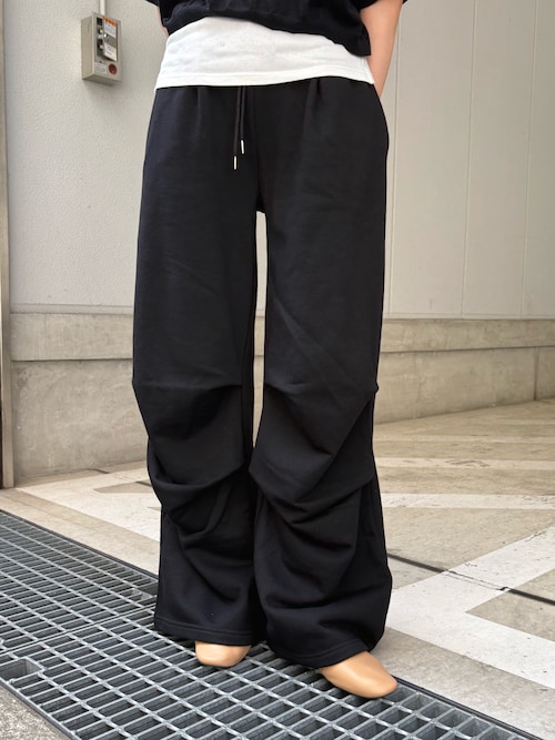 セール】【led.tokyo】TUCK SWEAT PANTS/タックスウェットパンツ