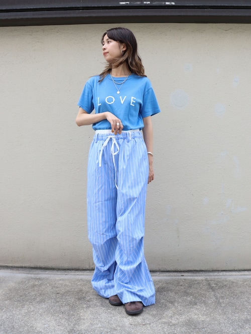 パンツ led.tokyo PLEATS HALF PANTS セール】【led.tokyo】LAYERED TUCK PANTS/レイヤードタック