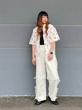 マツキ.さん（レディース・167cm）の夏コーディネート