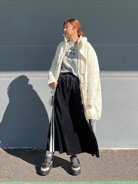 マツキ.さん(レディース・167cm)の冬コーディネート