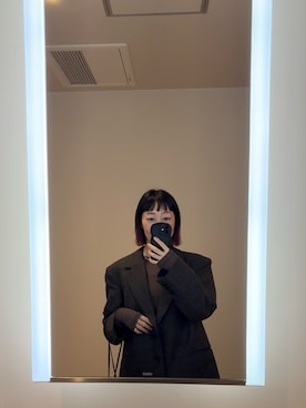 「Auntie Rosa Holiday（アンティローザホリデー）のアイテム」を使った、ぴのこさん（レディース・164cm）の冬コーディネート