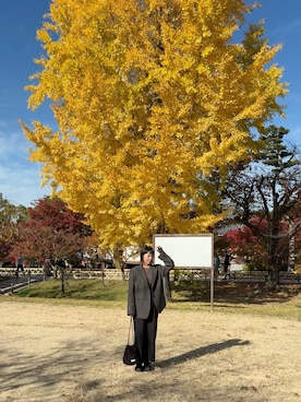 ぴのこさん（レディース・164cm）の秋コーディネート