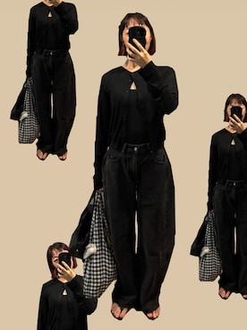 「MOUSSY（マウジー）のアイテム」を使った、ぴのこさん（レディース・164cm）の夏コーディネート