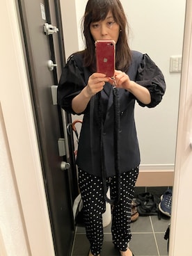 「Apuweiser-riche（アプワイザーリッシェ）のアイテム」を使った、むらぴょんさん（レディース・155cm）の秋コーディネート