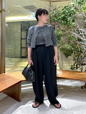 「アイテム（サンダル）」を使った、yato-miさん（レディース・158cm・30代）の夏コーディネート