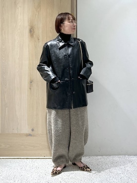 「アイテム（ブルゾン）」を使った、yato-miさん（レディース・158cm・30代）の秋コーディネート