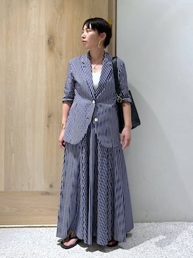 「アイテム（ピアス（両耳用））」を使った、yato-miさん（レディース・158cm・30代）の夏コーディネート