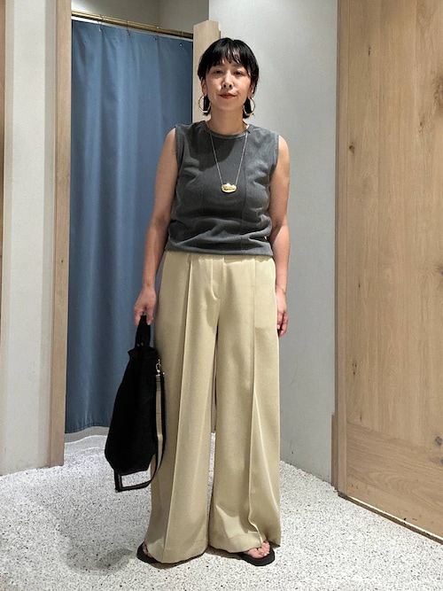 tシャツ Curensology(カレンソロジー)/「＆RC」フェードコンビノースリーブプルオーバー レディース Curensology tシャツ Curensology(カレンソロジー)/「＆RC