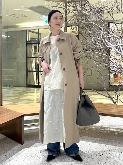 Curensology（カレンソロジー） ステンカラーコート コート レディース