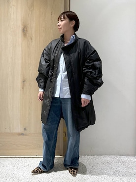 「アイテム（チョーカー）」を使った、yato-miさん（レディース・158cm・30代）の秋コーディネート