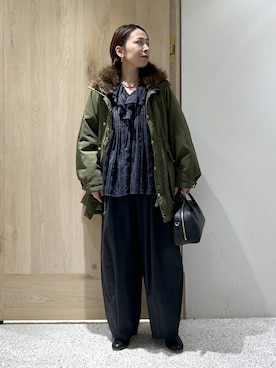 「Curensology（カレンソロジー）のCurensology(カレンソロジー)/＜ＣＳＧ＞2WAYチョーカー（チョーカー）」を使った、yato-miさん（レディース・158cm）の秋コーディネート