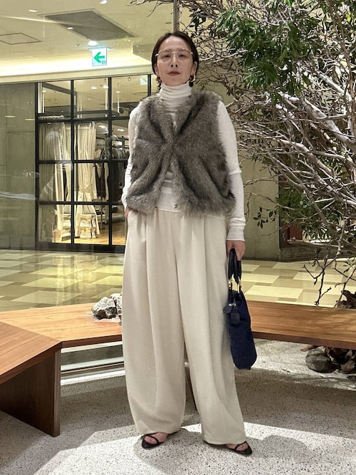 Curensology(カレンソロジー)/ショートファーベスト（ベスト