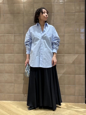 「e/rm（イーアールエム）のアイテム（トップス）」を使った、yato-miさん（レディース・158cm）の冬コーディネート