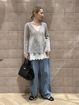 「A part by（アパートバイ）のアイテム」を使った、yato-miさん（レディース・158cm）の春コーディネート