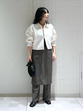 「アイテム（ワンピース/ドレス）」を使った、yato-miさん（レディース・158cm・30代）の春コーディネート