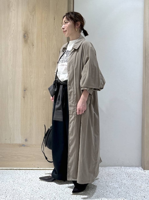 Curensology(カレンソロジー)/ピーチトレンチコート（トレンチコート
