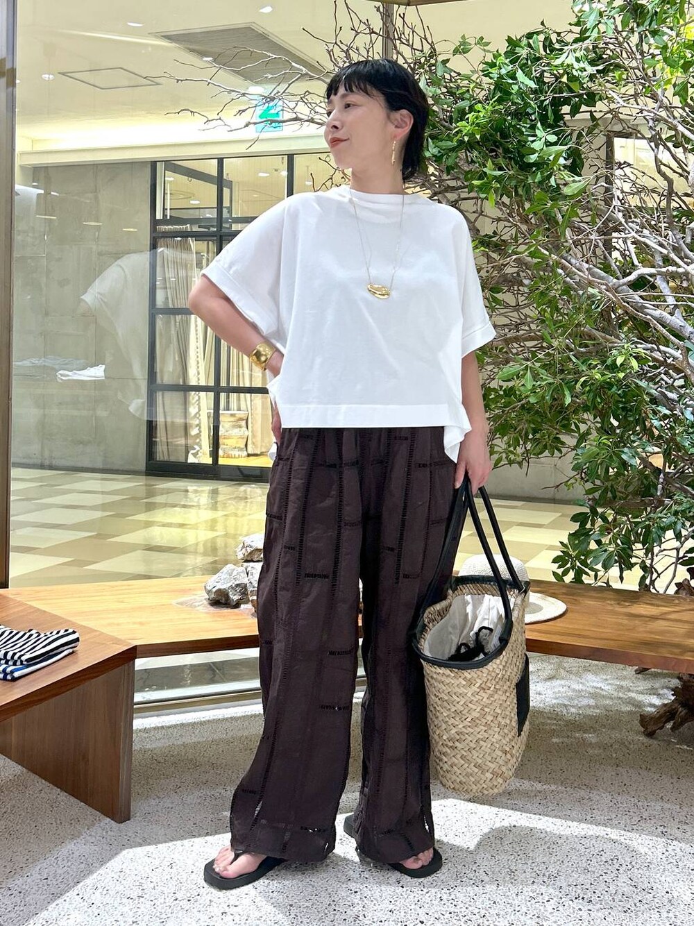 Curensology(カレンソロジー)/ワイドボクシーTシャツを使った人気