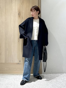 「アイテム（ジャケット/アウター）」を使った、yato-miさん（レディース・158cm・30代）の秋コーディネート