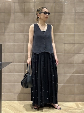 「ネックレス」｜yato-miさん（レディース・158cm）の春コーディネート