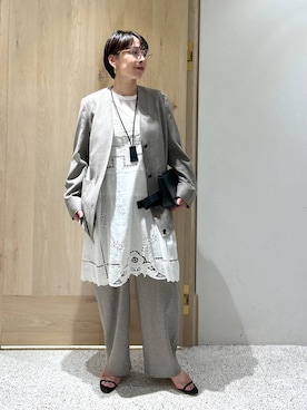 「アイテム（ネックレス）」を使った、yato-miさん（レディース・158cm・30代）の夏コーディネート