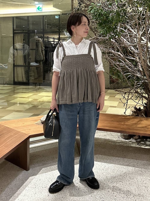 【完売商品・新品未使用】カレンソロジー　リネンラメニットキャミ Curensology（カレンソロジー）の「Curensology(カレンソロジー