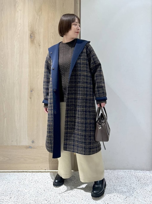 セール】Curensology(カレンソロジー)/＜CSG＞リバーチェックコート