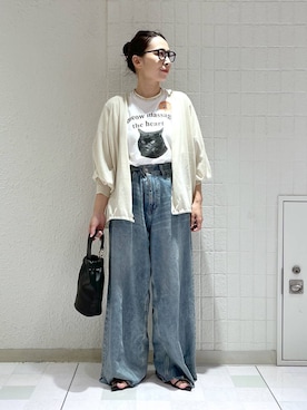 「REGENCY WORKS（リージェンシーワークス）のアイテム」を使った、yato-miさん（レディース・158cm）の夏コーディネート
