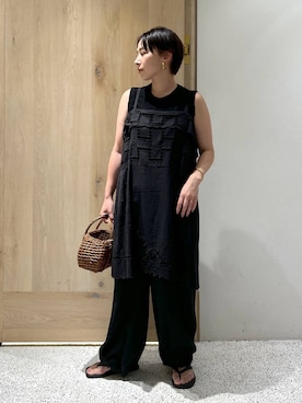 「アイテム（サンダル）」を使った、yato-miさん（レディース・158cm・30代）の夏コーディネート