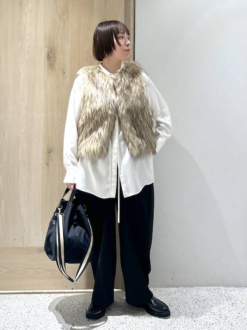 Curensology(カレンソロジー)/ダブルクロスツータックパンツ（その他