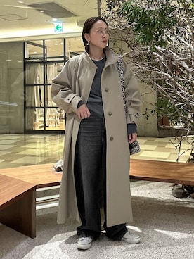 「アイテム（チョーカー）」を使った、yato-miさん（レディース・158cm・30代）の秋コーディネート