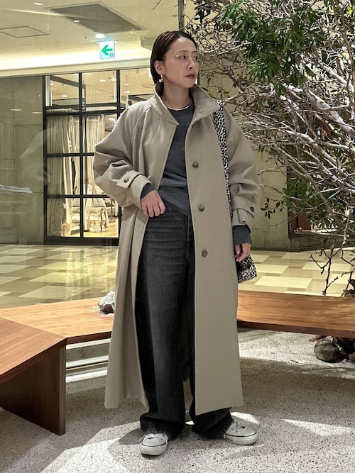 Curensology(カレンソロジー)/ウールパディングコート（トレンチ