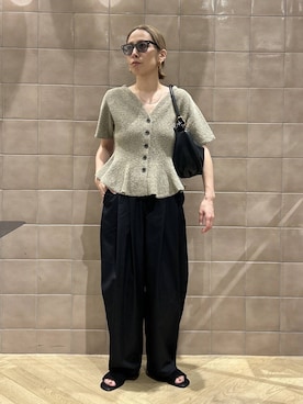「ワントーン」｜yato-miさん（レディース・158cm）の春コーディネート