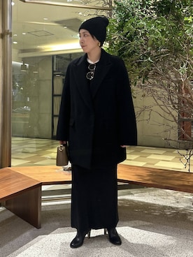 「アイテム（テーラードジャケット）」を使った、yato-miさん（レディース・158cm・40代）の秋コーディネート