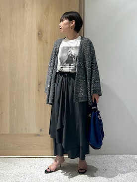 「アイテム（スカート）」を使った、yato-miさん（レディース・158cm・40代）の夏コーディネート