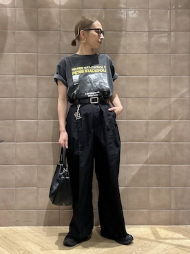 「A part by（アパートバイ）のアイテム」を使った、yato-miさん（レディース・158cm）の春コーディネート