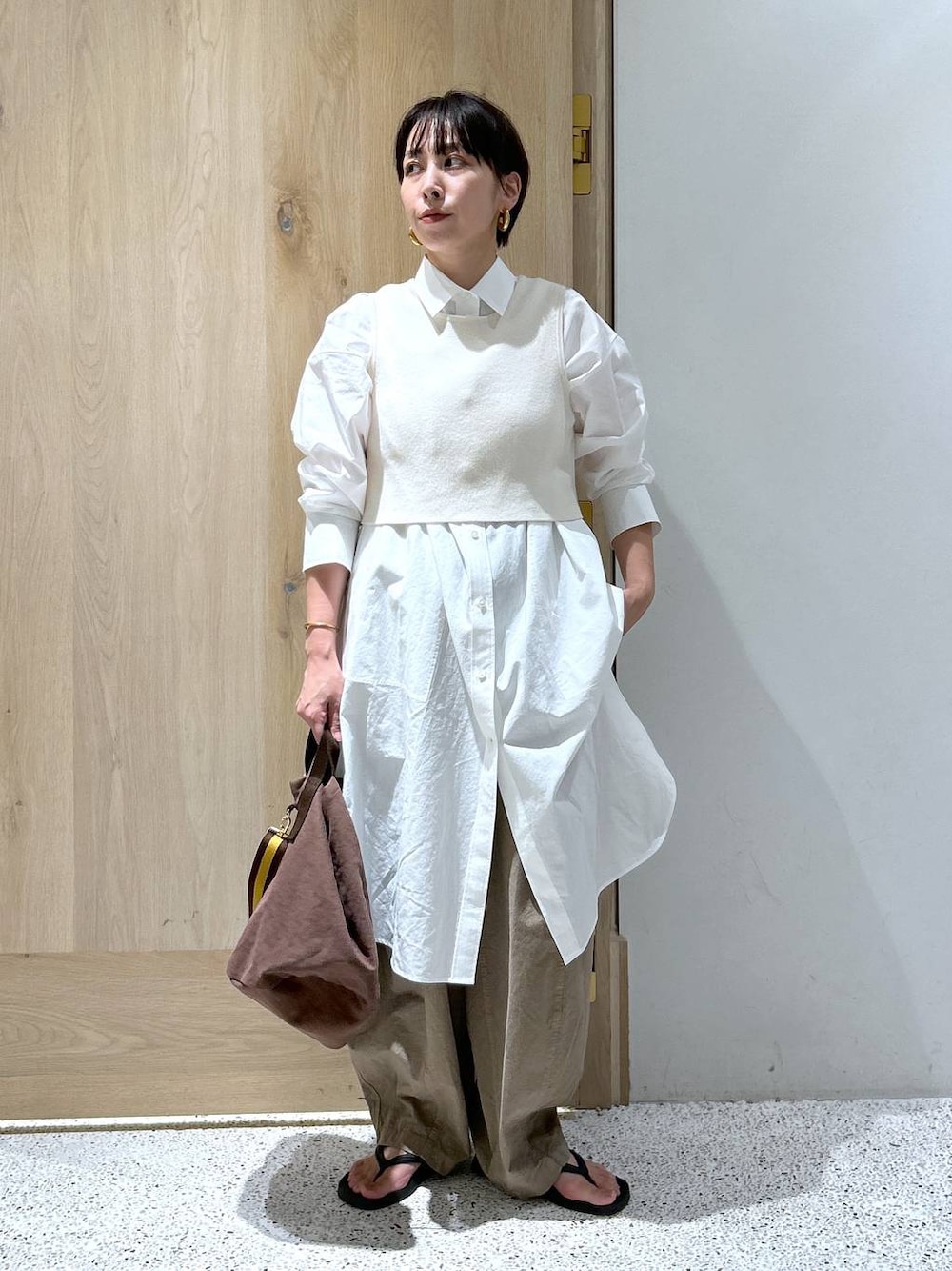 Curensology(カレンソロジー)/コットンショートタンクニットを使った